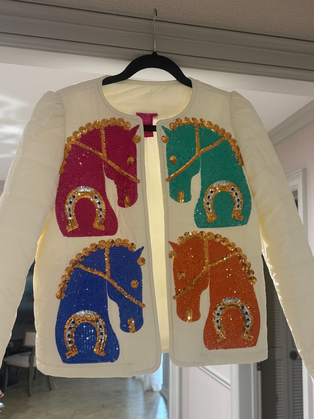 Queen of sparkles sequin horse jacket